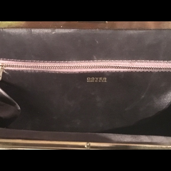 Vintage Antique Fall Floral Tapestry Handbag Purse - Picture 4 of 8